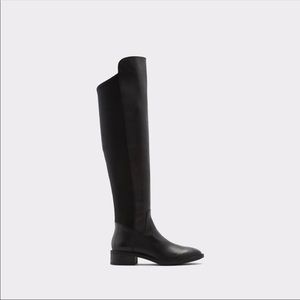 ALDO knee high black boots
